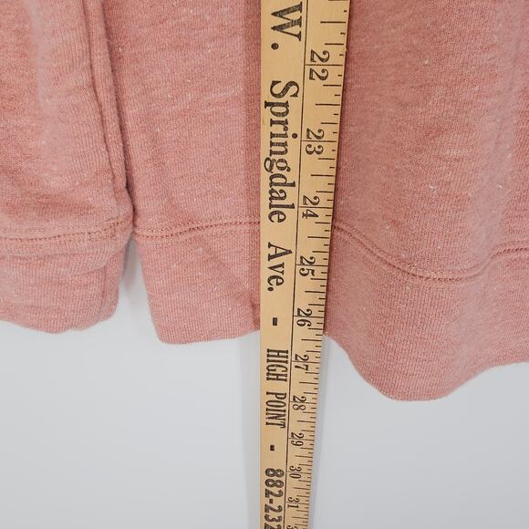 Adidas Originals Pink Three Stripe Trefoil Crewneck Pullover Sweatshirt S NWOT - Picture 5 of 6